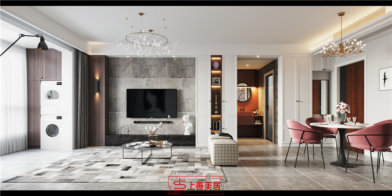 紫晶悅城90平北歐風(fēng)格