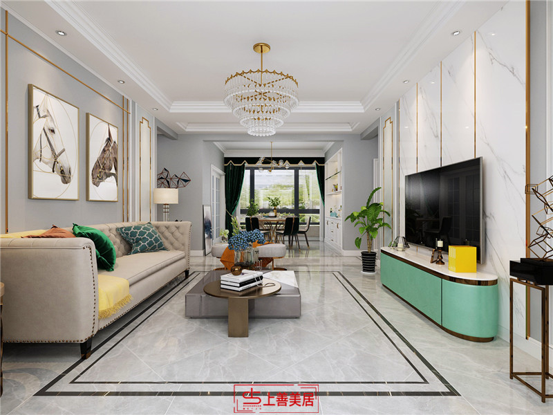 盛邦六區(qū)/139㎡/現(xiàn)代輕奢