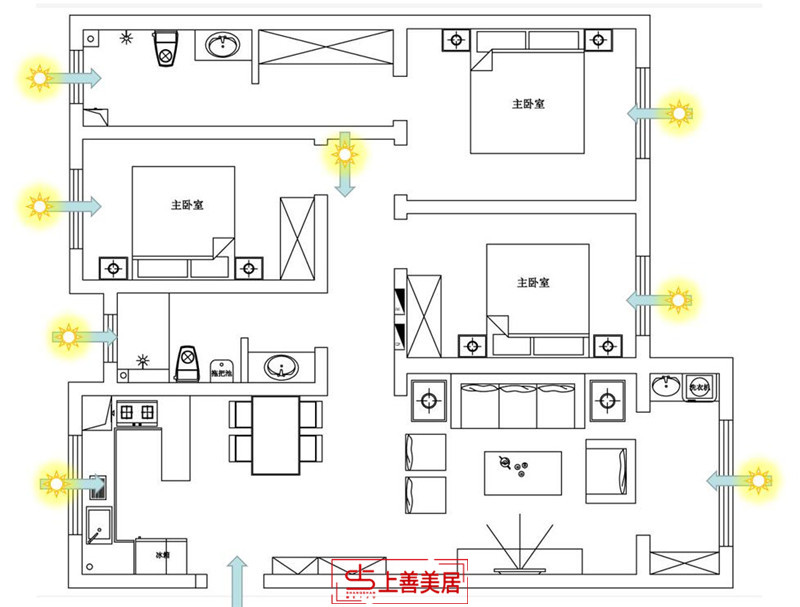 維多利亞/135㎡/簡(jiǎn)中