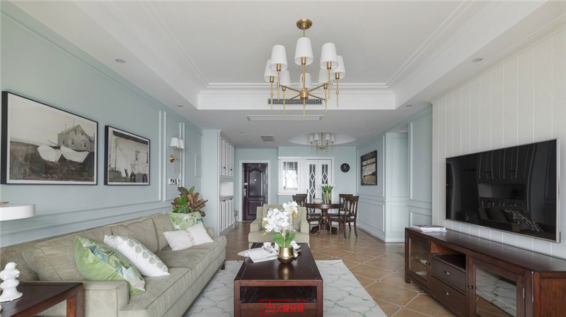 天璽名著/132㎡/清新美式