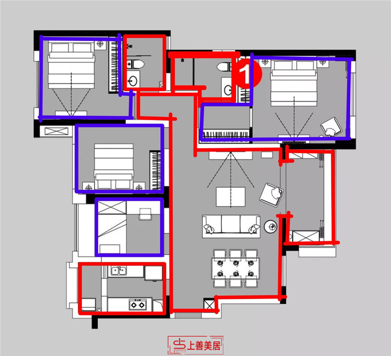 萬(wàn)合名著/155㎡/法式