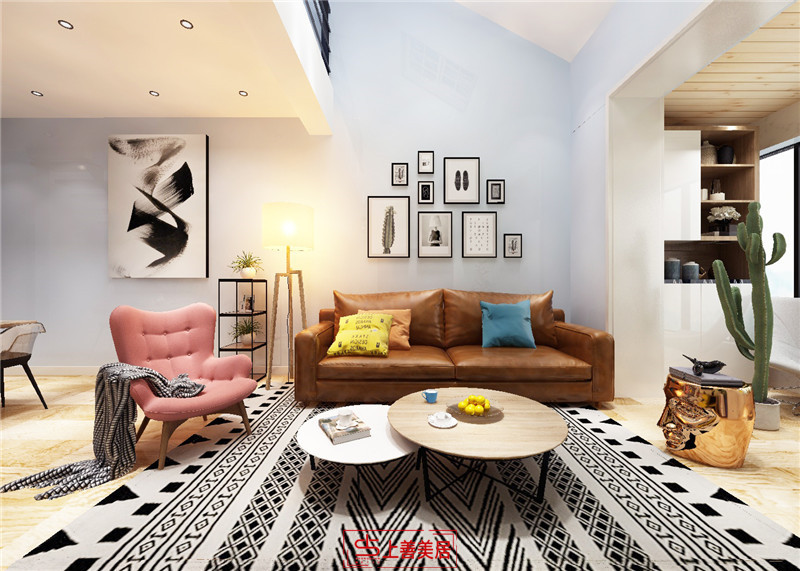 石門小區(qū)/150㎡/復式北歐