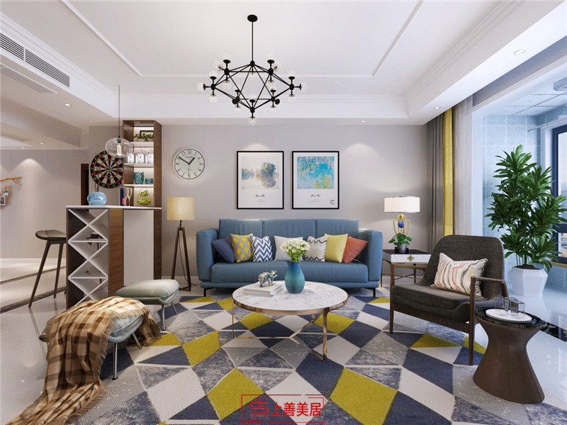 鉑宮時(shí)代/140㎡/北歐