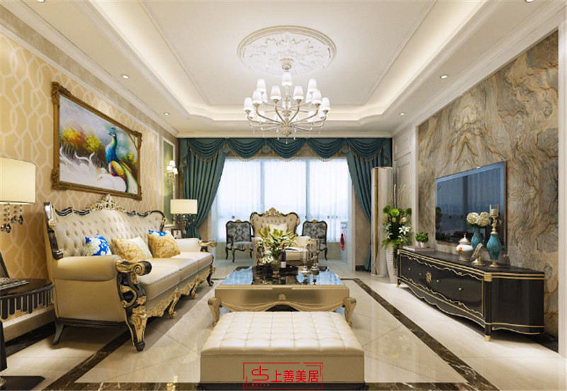 格林公館/156㎡/歐式風(fēng)格