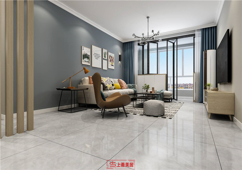 保利花園/110㎡/北歐