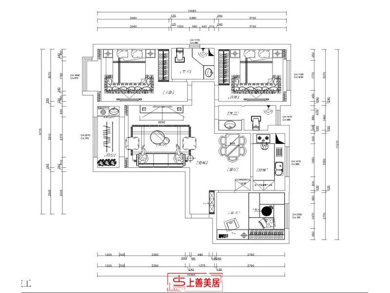 榮盛城/三室/現(xiàn)代