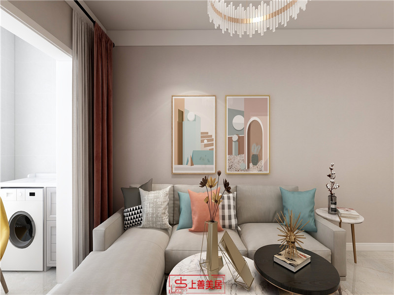 恒大御景半島/85㎡/北歐