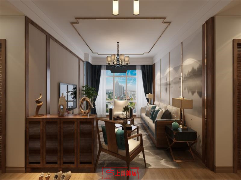 都市陽光/90㎡/新中式