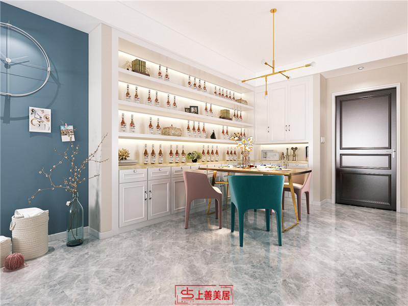 福美國(guó)際/135㎡/現(xiàn)代簡(jiǎn)約