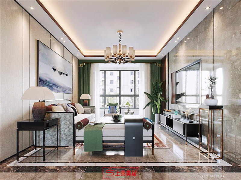 御花園/135㎡/新中式