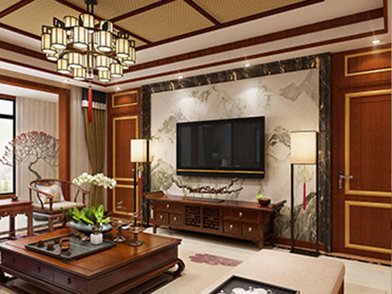 瀚唐200平米中式風格