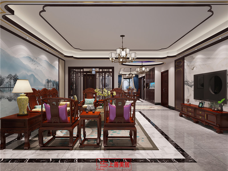 帝王國際/190㎡/中式