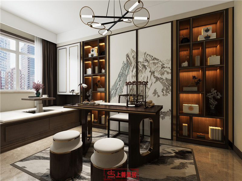 國(guó)赫天著/130㎡/新中式