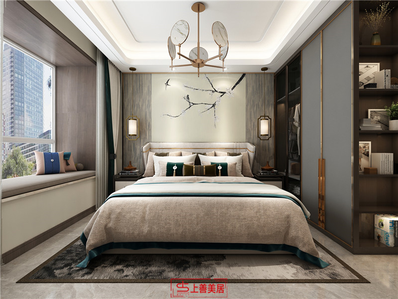 國(guó)赫天著/130㎡/新中式