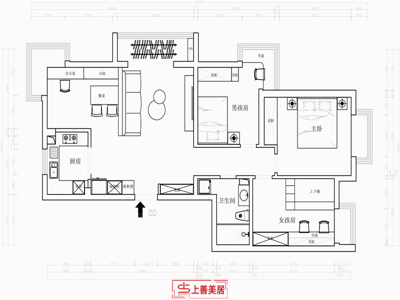 盛世長(zhǎng)安/120㎡/現(xiàn)代