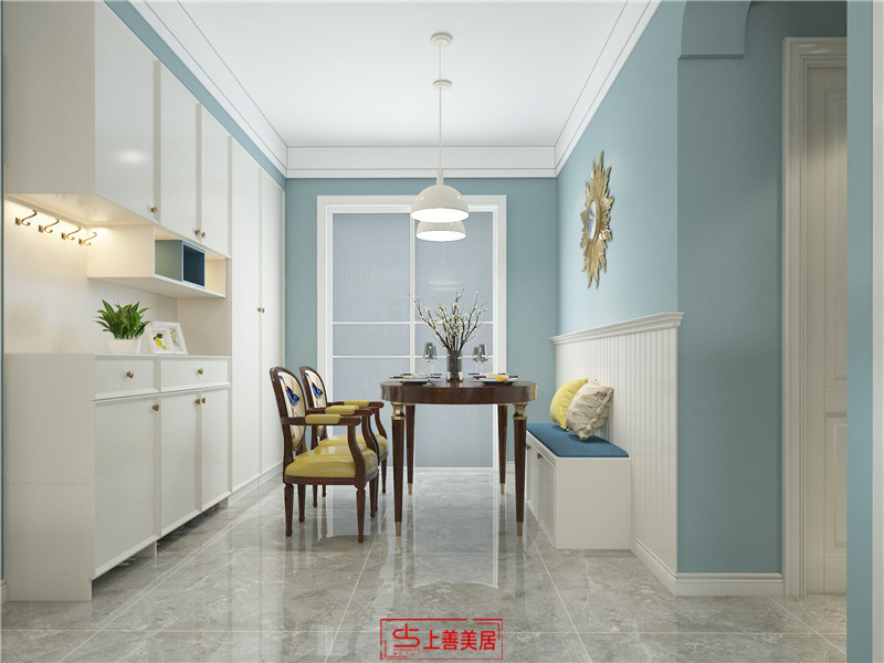 金馬小區(qū)/90㎡/美式