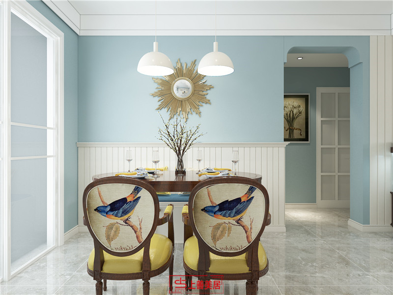 金馬小區(qū)/90㎡/美式