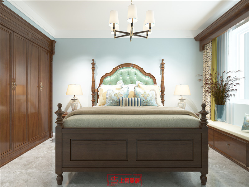 金馬小區(qū)/90㎡/美式