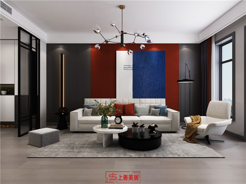 鉆石公寓/現(xiàn)代簡(jiǎn)約/110㎡