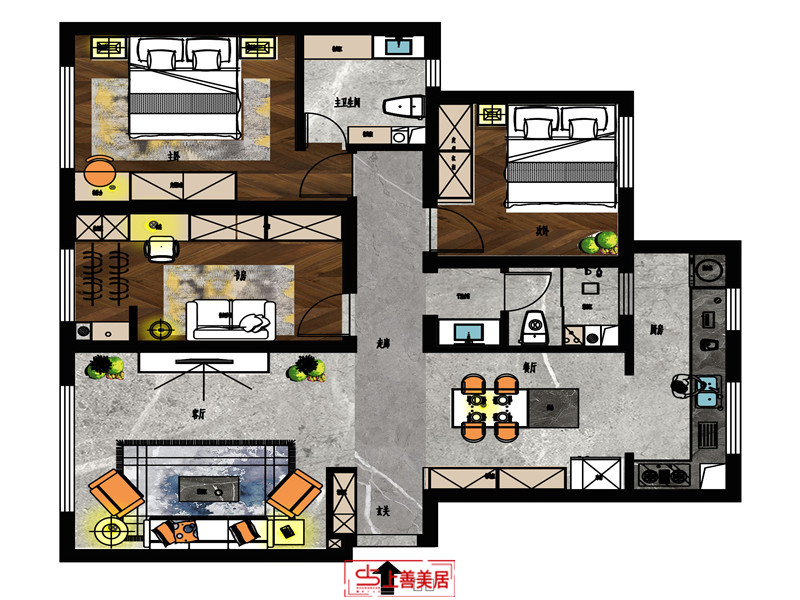 國赫天著/現代/120㎡