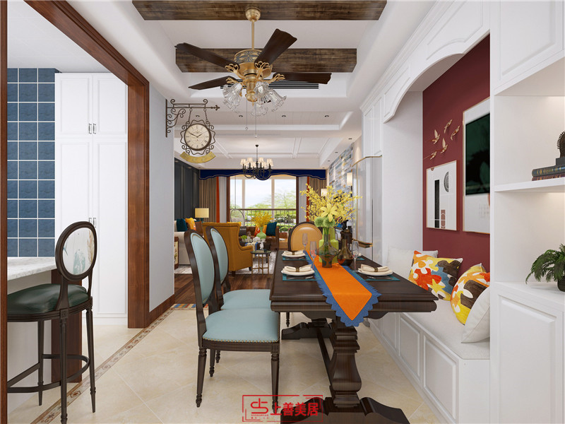 盛世長(zhǎng)安130平現(xiàn)代風(fēng)餐廳