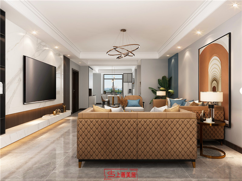 天功頌園/150㎡/現(xiàn)代風格