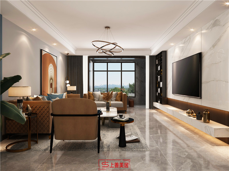 天功頌園/150㎡/現(xiàn)代風格