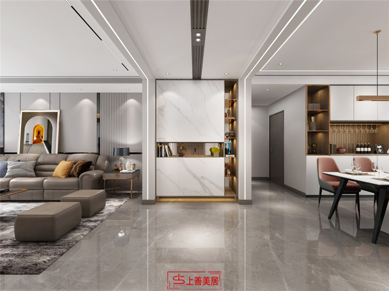 融創(chuàng)中心/180㎡/意式極簡風格