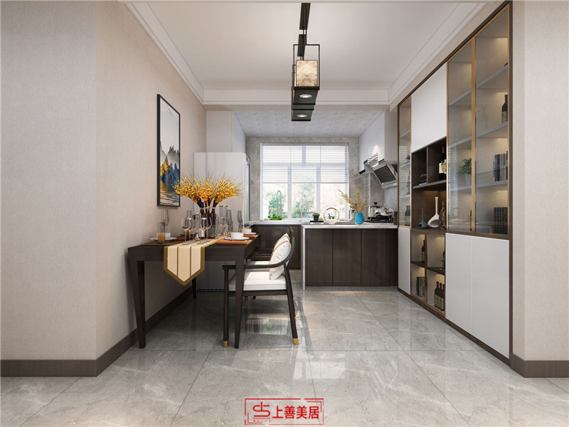 富達(dá)山莊/130㎡/新中式