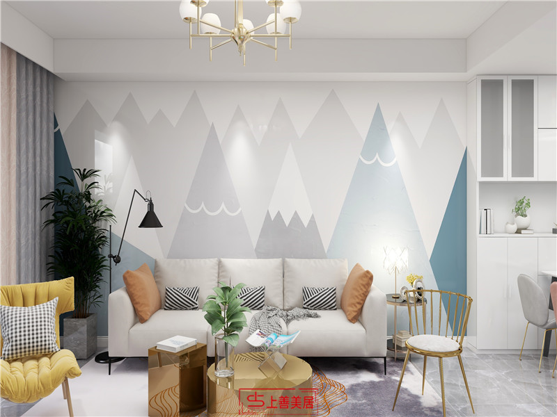 高柱小區(qū)/110㎡/現(xiàn)代