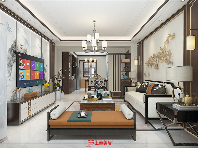 國(guó)赫天著/130㎡/新中式