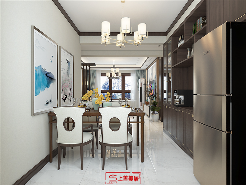 國(guó)赫天著/130㎡/新中式