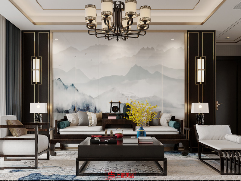 盛邦大都會/130㎡/中式