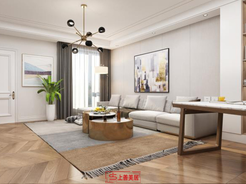 金元小區(qū)140平現(xiàn)代風格沙發(fā)墻