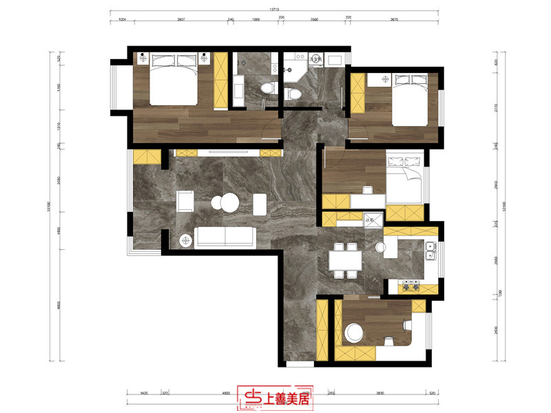 卓達(dá)明郡/150㎡/現(xiàn)代