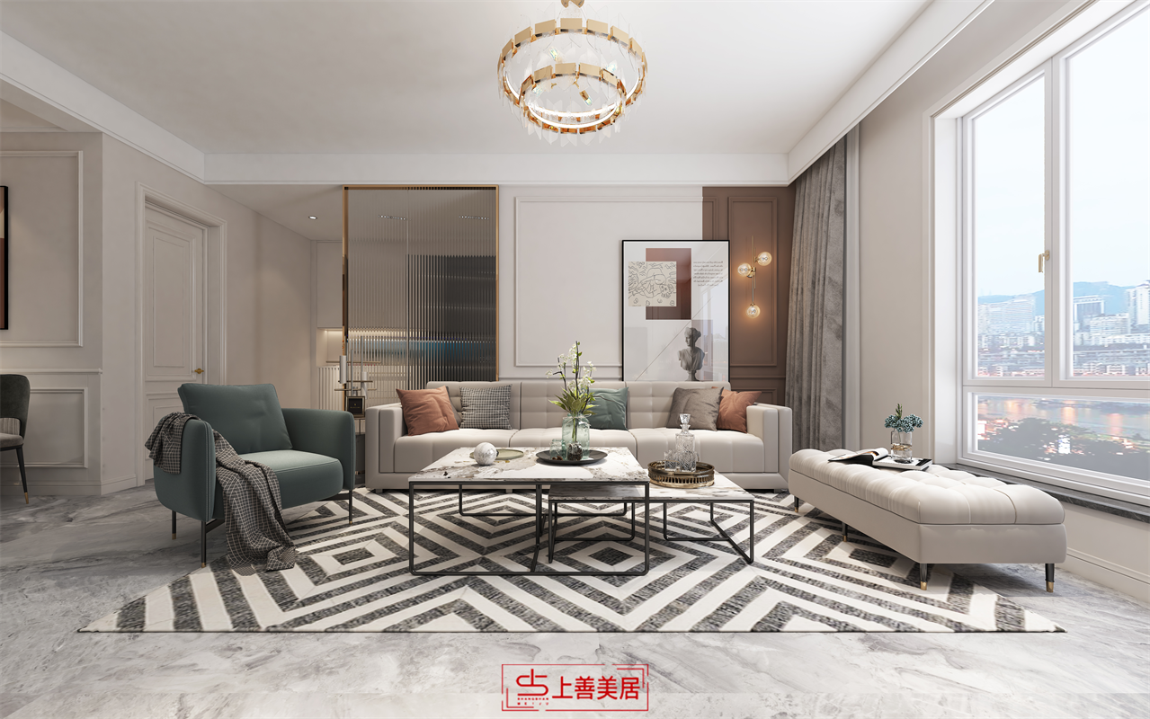 富貴城/118㎡/現(xiàn)代簡(jiǎn)約