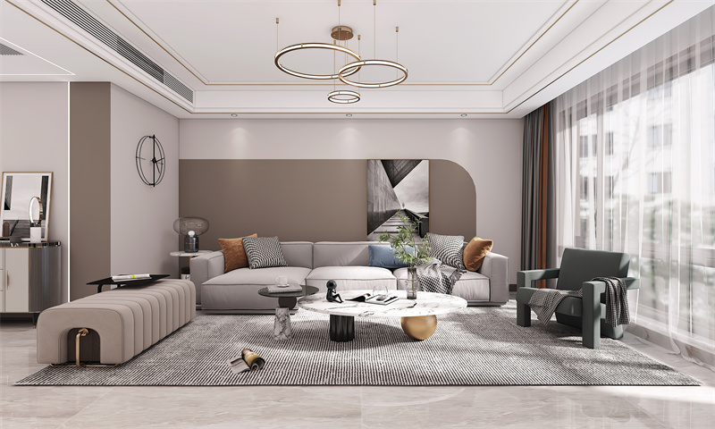 萬橡府/140㎡/現(xiàn)代簡約