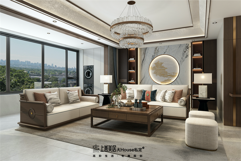 遠(yuǎn)洋晟庭/190㎡/新中式