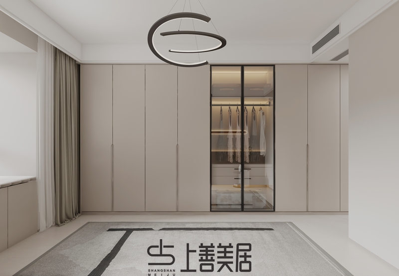 金橋華府138平米奶油風(fēng)裝修設(shè)計(jì)