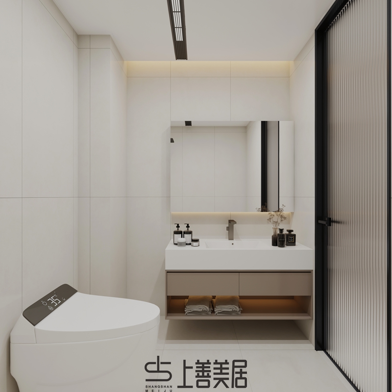 金橋華府138平米奶油風(fēng)裝修設(shè)計(jì)