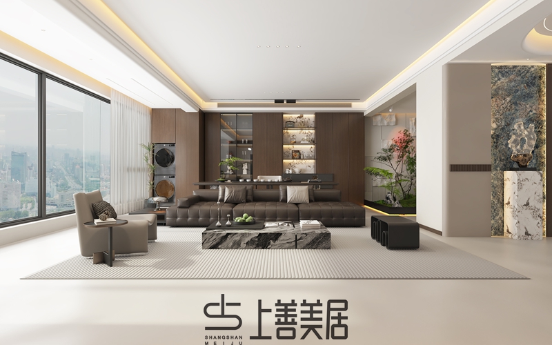 錦繡壹品200平意式輕奢裝修效果圖