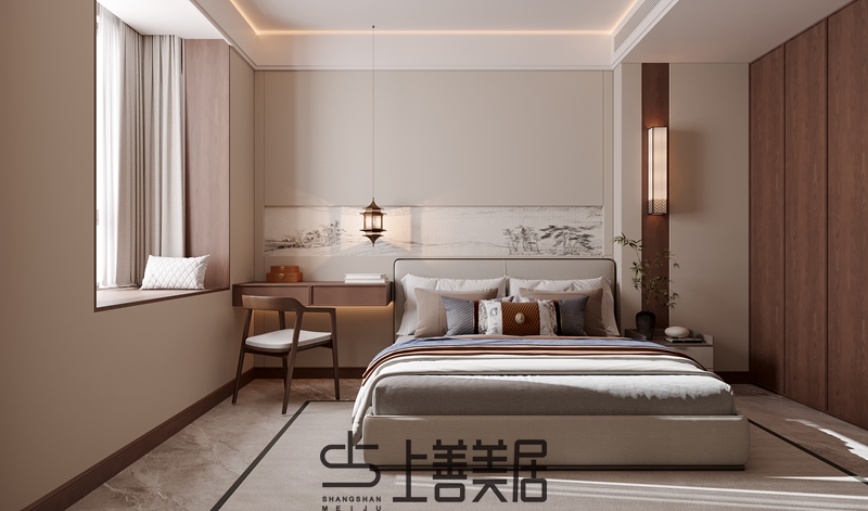 豐瑞苑四室兩廳宋式美學裝修設計