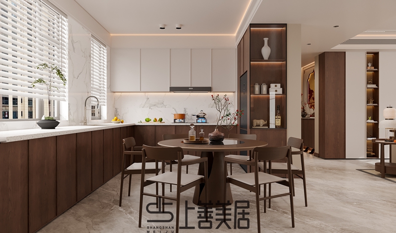 豐瑞苑四室兩廳宋式美學裝修設計