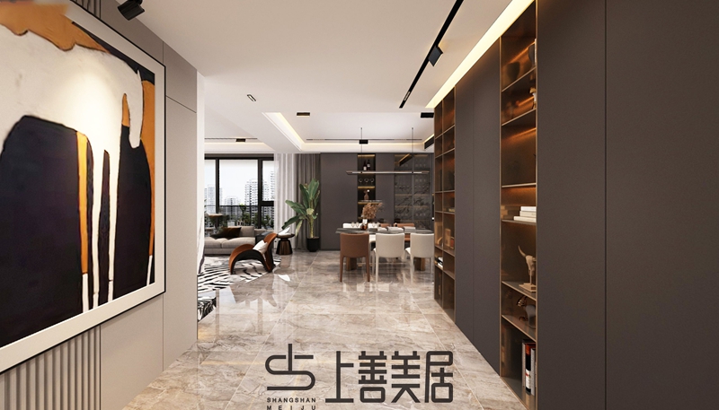 瑞凝府211㎡四室兩廳裝修設(shè)計