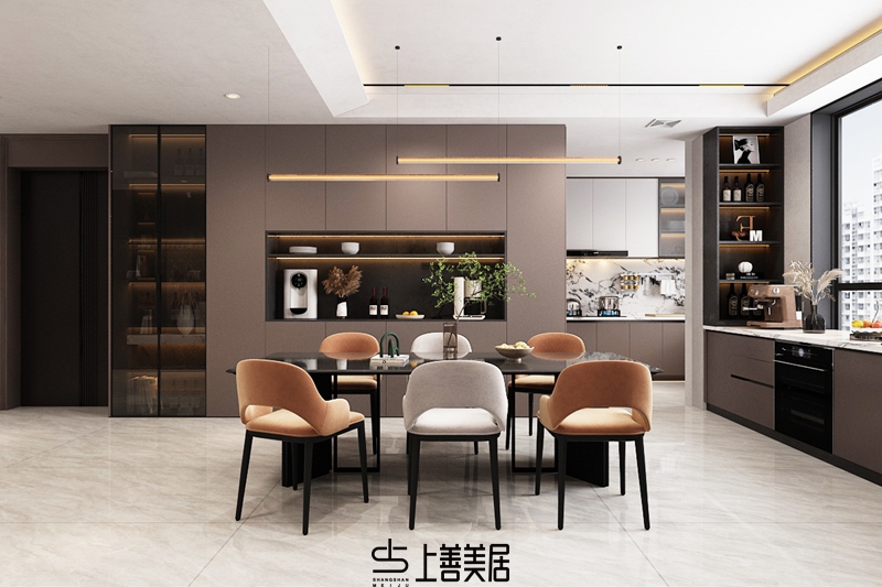 正基九宸251平四室兩廳意式極簡裝修設(shè)計