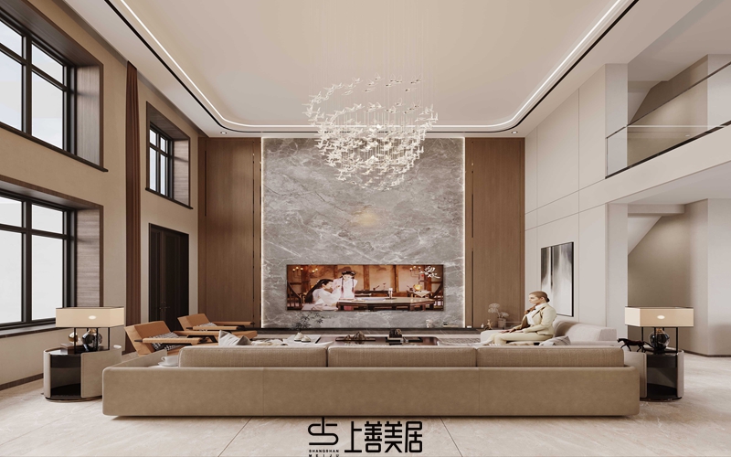 榮盛御府350平現(xiàn)代簡約風(fēng)格案例