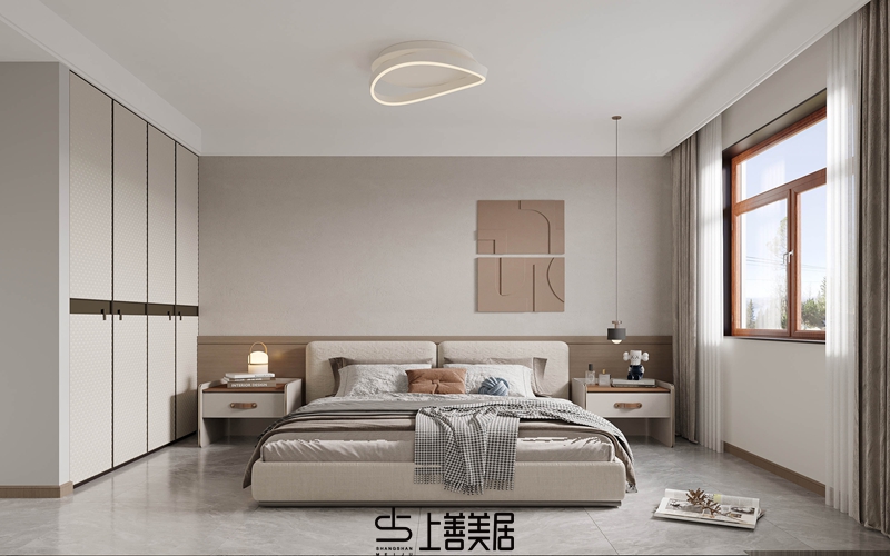 秀水名邸輕奢風格效果圖11