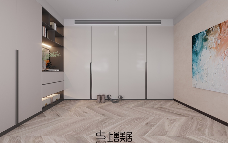 秀水名邸200平米新中式裝修案例