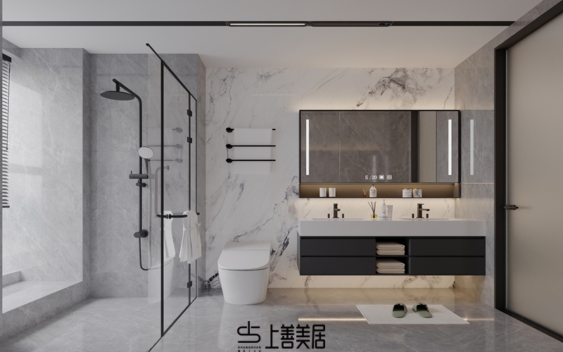 瑞凝府181現(xiàn)代輕奢裝修設計12