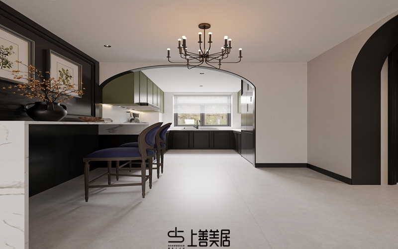 芯科苑128平美式裝修設(shè)計06